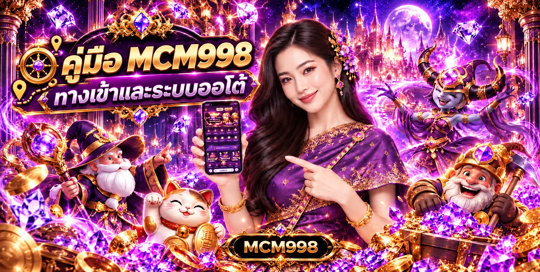 MCM998 คู่มือทางเข้า เว็บหลัก และระบบออโต้